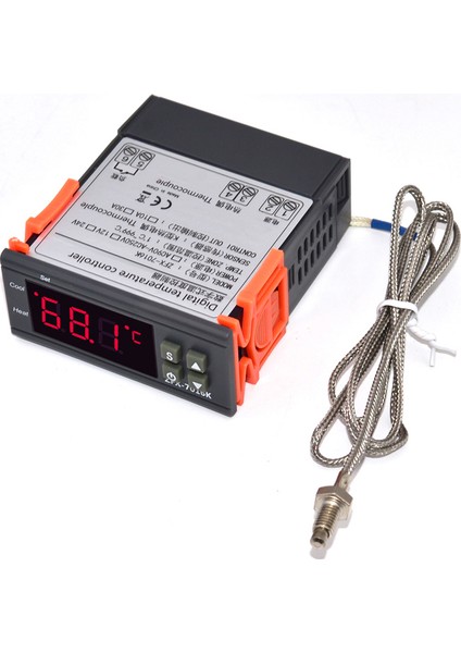 ZFX-7016K 220V 0-1000 C 30A Yüksek Derece Termostat