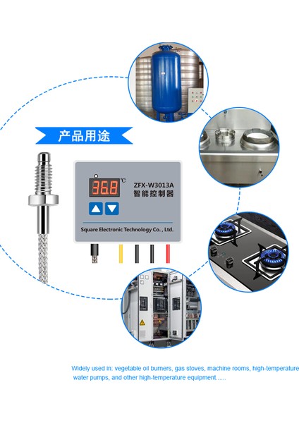 ZFX-W3013A 220V 0-1000C 2200W Yüksek Derece Termostat