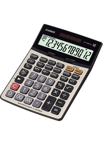 DJ-220D Plus Işlem Kontrollü 12 Hane Masa Üstü