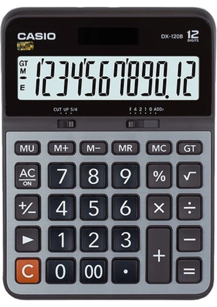 Hesap Makinası Masa Üstü 12 Hane DX-120B Siyah