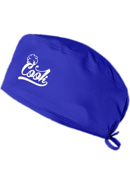 Cook Cap Baskılı Aşçı Şef Bonesi Chef Bandanası