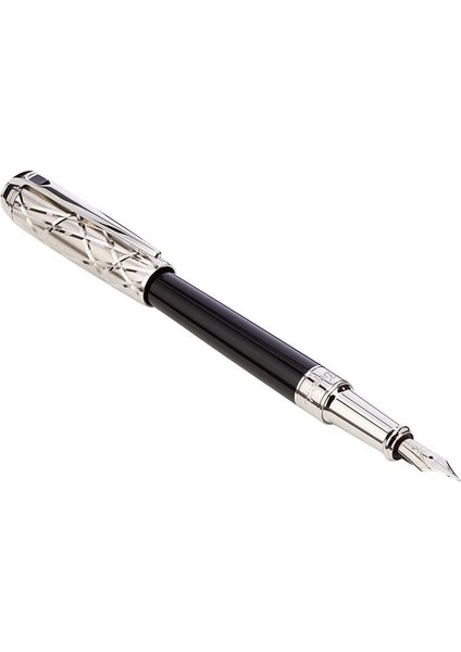 Siyah-Gümüş Dolma Kalem 410108