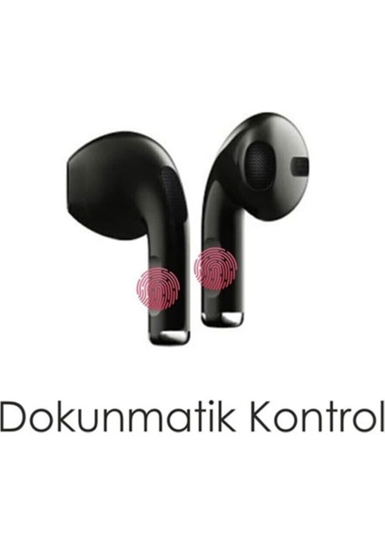 Xiaomi Mi 11 Lite Uyumlu Yüksek Ses Kaliteli Siyah Pro 5 Bluetooth Kablosuz Kulaklık modelleri