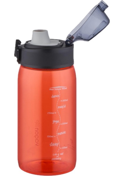 -Uzspace Tarafından Üretilmiştir- Rahat Içim (Pipetsiz) 450 ml Tritan Su Matarası fiyatları