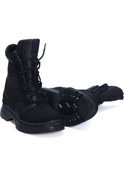 Siyah Zümrüt Bağcıklı Kadın Bot modelleri