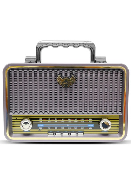 MD-1908BT Bluetootlu Nostaljik Radyo