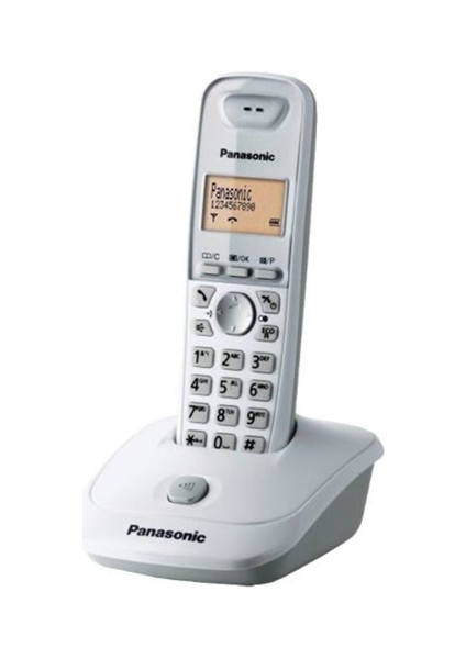 Panasonıc Masaüstü Dect Telsiz Telefon Beyaz KX-TG2511