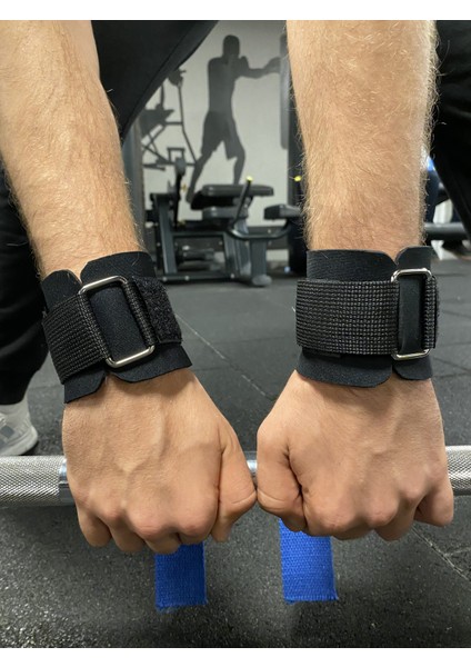 Bilekli Fitness Strap - Lifting Straps, Ağırlık Kayışı