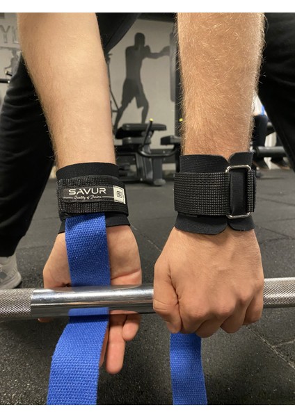 Bilekli Fitness Strap - Lifting Straps, Ağırlık Kayışı