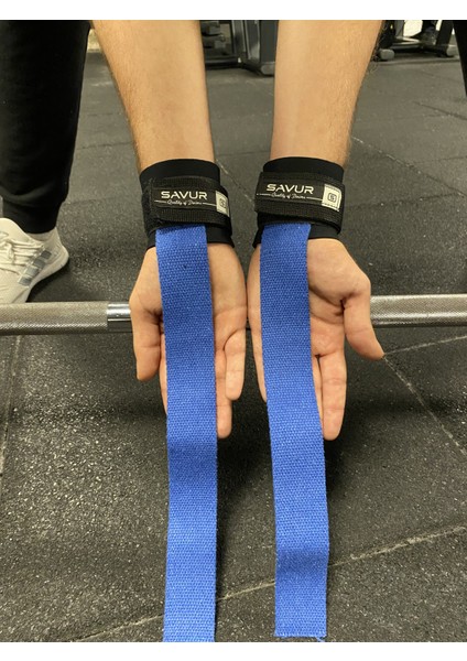 Bilekli Fitness Strap - Lifting Straps, Ağırlık Kayışı