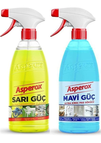 Sarı Güç + Mavi Güç Sprey 2 x 1 lt