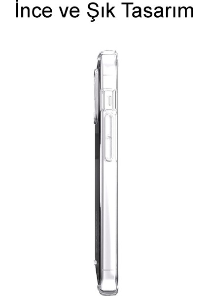 Apple iPhone 14 Pro Kapak Kamera Korumalı Süper Silikon Şeffaf Kılıf