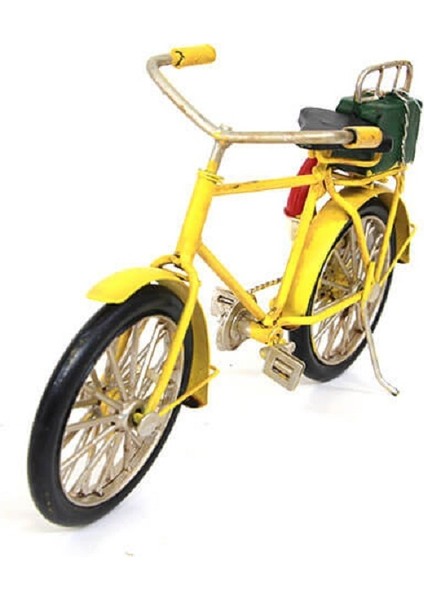 Çantalı Dekoratif Metal Bisiklet modelleri