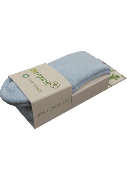 Biorganic Basic Havlu Külotlu Çorap 68380 Mavi