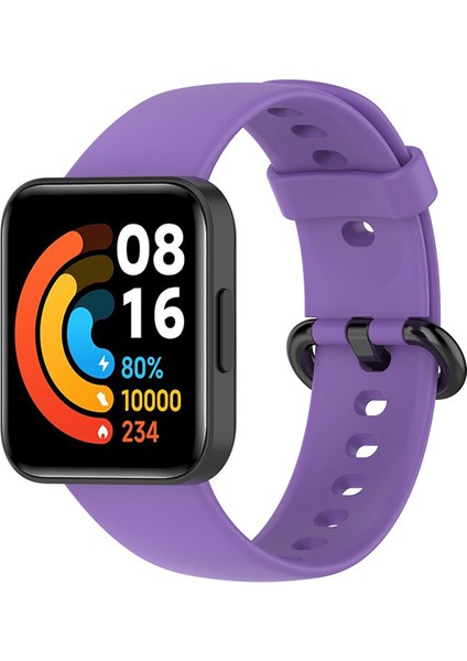 Xiaomi Redmi Watch 2 Lite Uyumlu Kordon Kayış Jel Silikon Akıllı Saat Bileklik Kordonu