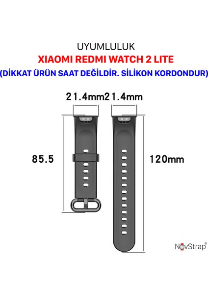 Xiaomi Redmi Watch 2 Lite Uyumlu Kordon Kayış Jel Silikon Akıllı Saat Bileklik Kordonu modelleri