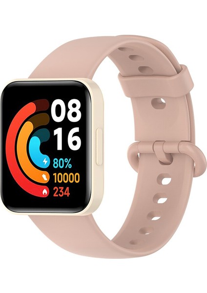 Xiaomi Redmi Watch 2 Lite Uyumlu Kordon Kayış Jel Silikon Akıllı Saat Bileklik Kordonu