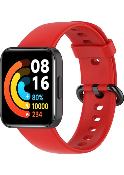 Xiaomi Redmi Watch 2 Lite Uyumlu Kordon Kayış Jel Silikon Akıllı Saat Bileklik Kordonu