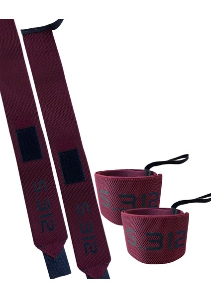 Pro Wrist Wraps 2'li Paket - Halter, Crossfit, Power Lifting Bilek Bandajı 50 cm x 6 cm