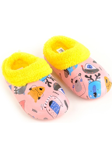 Kışlık Kız Çocuk Islak Zemin Içi Peluşlu Terlik fırsatları