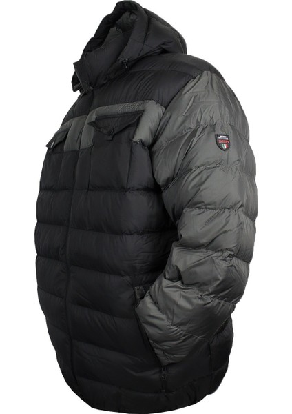 Erkek Büyük Beden Battal Boy Kapüşonlu Mont 2XL-13XL modelleri