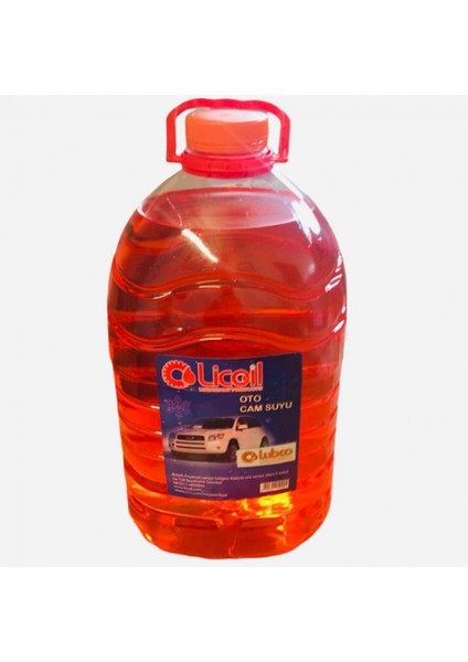 Oto Cam Suyu Yazlık Temizleyici Şampuanlı Parfümlü 5 lt