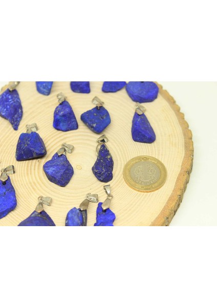 Lapis Taşı Metal Aparatlı Kolye Ucu fiyatları