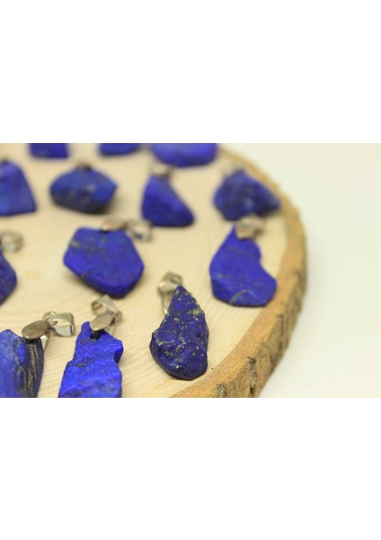 Lapis Taşı Metal Aparatlı Kolye Ucu modelleri