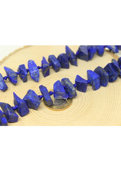 Lapis Taşı Ham Parçalar Kolye (Ortalama 48CM) fiyatları