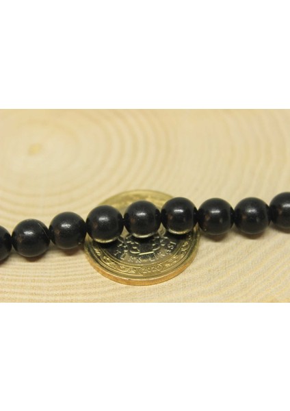 Shungite (Şungit) Taşı 8mm/adet