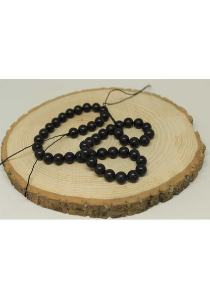 Shungite (Şungit) Taşı 8mm/adet