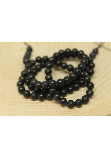 Shungite (Şungit) Taşı 4mm/3 Adet