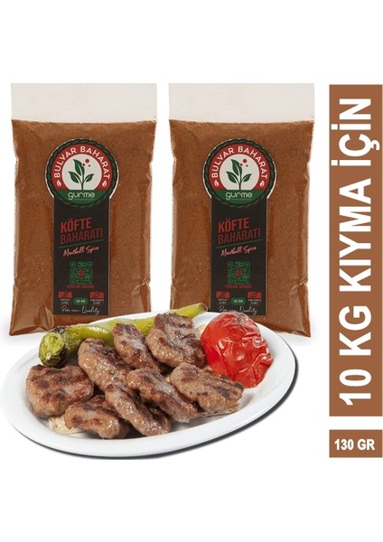 Köfte Baharatı 130 gr (10 kg Kıyma Için)