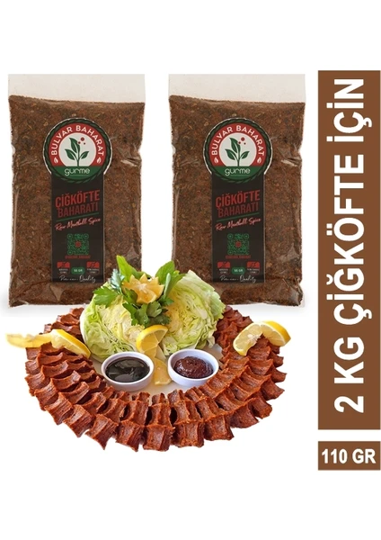 Bulvar Baharat Çiğ Köfte Baharatı 110 gr (2 kg Çiğ Köfte Için)