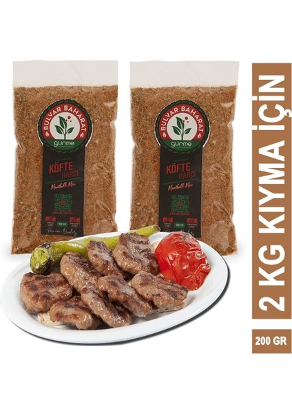 Köfte Harcı 200 gr (2 kg Kıyma Için)