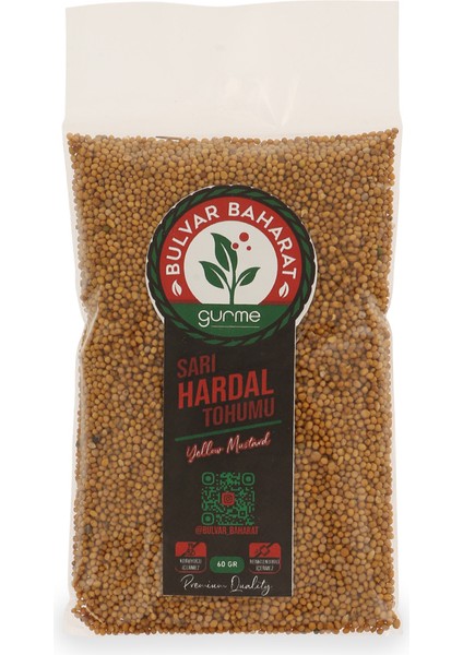 Bulvar Baharat Sarı Hardal Tohumu (Yellow Mustard) 60 gr