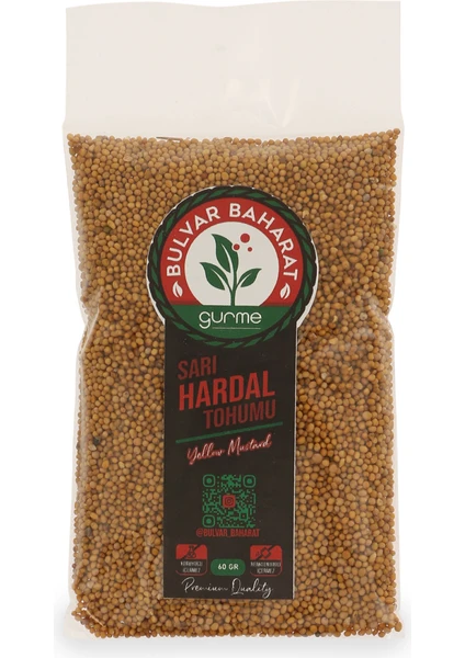 Bulvar Baharat Sarı Hardal Tohumu (Yellow Mustard) 60 gr