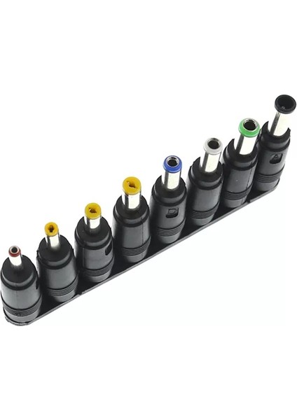5244 6in1 5.5*2.1-2.5mm Adaptör Dc Uç Çevirici Set Konnektör Başlık