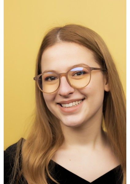 Oscar Matte Honey Mavi Işık Filtreli Ekran Gözlüğü