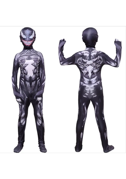 Cadılar Bayramı Kostümü-Venom Cosplay Kıyafet (Yurt Dışından)