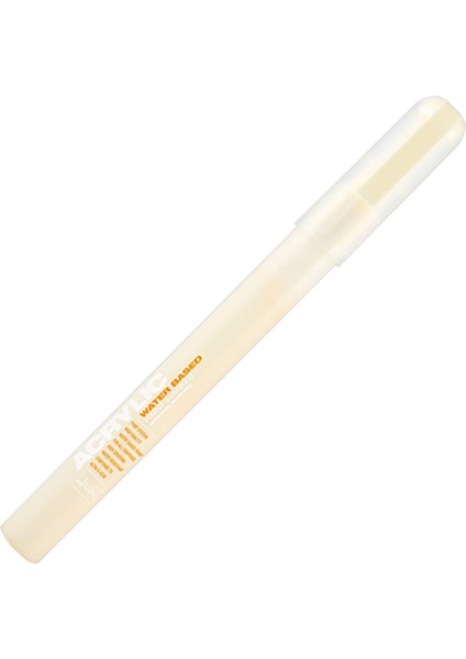Montana Akrilik Markör Extra Ince Uç 0,7 mm Shock White Pure S9100