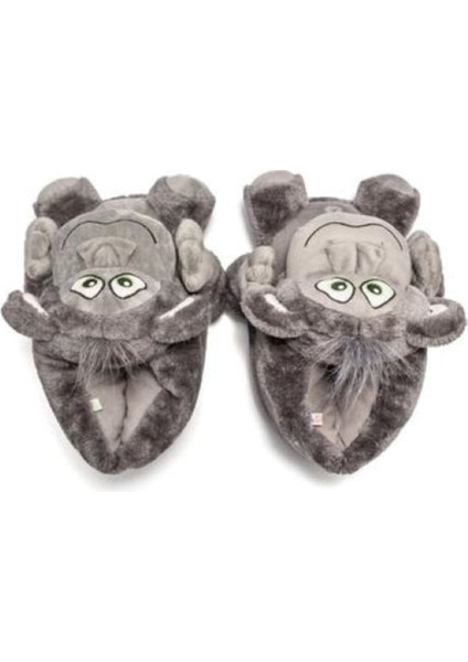 Unisex Hayvanlı Panduf - Maymunlu Ev Içi Yeni Sezon Panduf Funny Monkey
