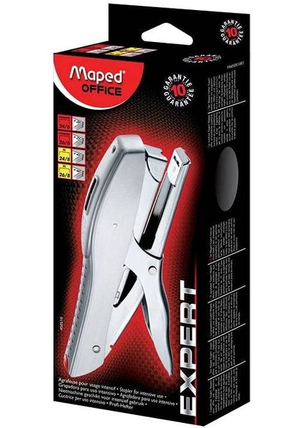 Maped Ofis ve Kırtasiye 450510 Maped M450510 - Expert Pense Zımba 24/6 Gümüş