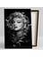 Marilyn Monroe Sigara Kelebek Kadın Yağlı Boya Efektli Kanvas Tablo 2