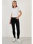 Pamuklu Yüksek Bel Skinny Fit Dar Paça Jeans Bayan Kot Pantolon 639ISABEL 2