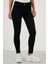 Pamuklu Yüksek Bel Skinny Fit Dar Paça Jeans Bayan Kot Pantolon 639ISABEL 4