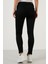 Pamuklu Slim Fit Yüksel Bel Dar Paça Jeans Bayan Kot Pantolon 639CHEERY 5