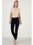 Pamuklu Slim Fit Yüksel Bel Dar Paça Jeans Bayan Kot Pantolon 639CHEERY 2