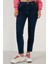Pamuklu Slim Fit Yüksek Bel Dar Paça Jeans Bayan Kot Pantolon 639LOREN 3