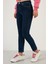 Pamuklu Slim Fit Yüksek Bel Dar Paça Jeans Bayan Kot Pantolon 639LOREN 4